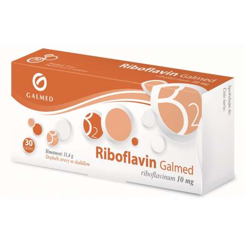 Galmed Riboflavin 10 mg 30 tablet